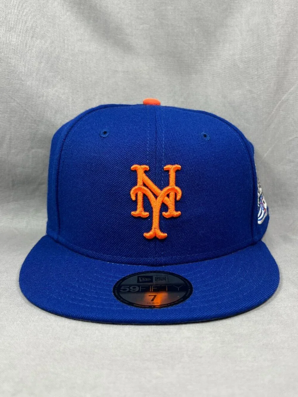 New York Mets New Era 59Fifty Hat Fitted 7 2000 Subway Series Cooperstown Cap